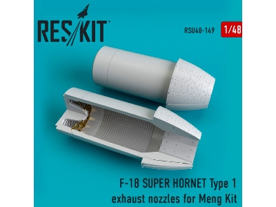 F-18 Super Hornet Type 1 Exhaust Nozzles For Meng Kit - image 1