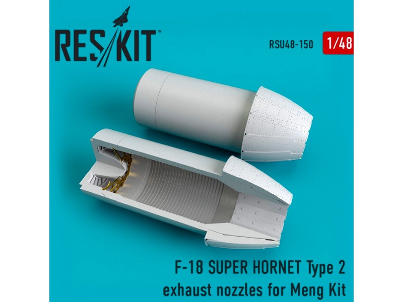 F-18 Super Hornet Type 2 Exhaust Nozzles For Meng Kit - image 1