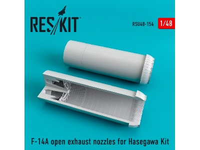F-14a Open Exhaust Nozzles For Hasegawa Kit - image 1