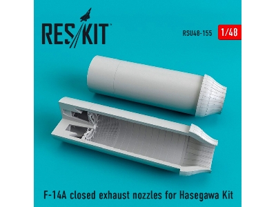 F-14a Closed Exhaust Nozzles For Hasegawa Kit - image 1
