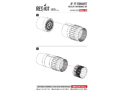 Jf-17 Exhaust Nozzles For Bronco Kit - image 3