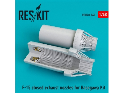 F-15 Closed Exhaust Nozzles For Hasegawa Kit - image 1