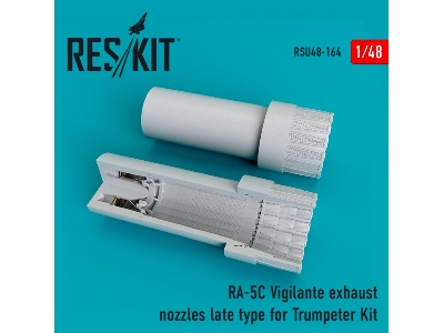 Ra-5c Vigilante Exhaust Nozzles Late Type For Trumpeter Kit - image 1