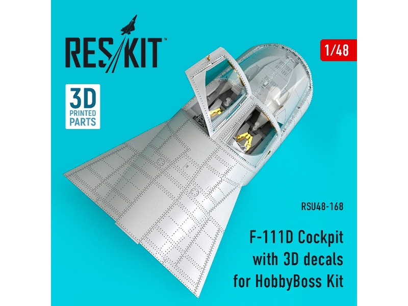 F-111d Cockpit With 3d Decals For Hobbyboss Kit - image 1