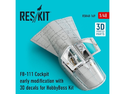 Fb-111 Cockpit Early Modification With 3d Decals For Hobbyboss Kit - image 2