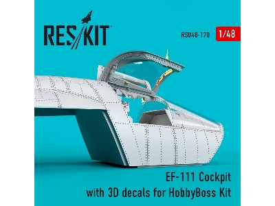 Ef-111 Cockpit With 3d Decals For Hobbyboss Kit - image 1