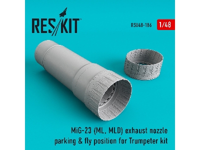 Mig-23 (Ml, Mld) Exhaust Nozzle Parking & Fly Position For Trumpeter Kit - image 1