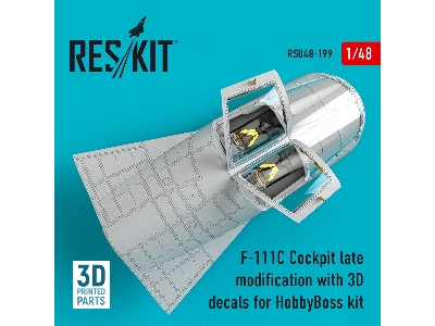 F-111c Cockpit Late Modification With 3d Decals For Hobbyboss Kit - image 2
