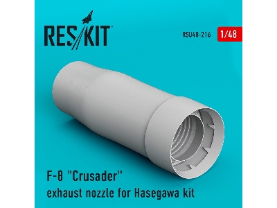 F-8 Crusader Exhaust Nozzle For Hasegawa Kit - image 1