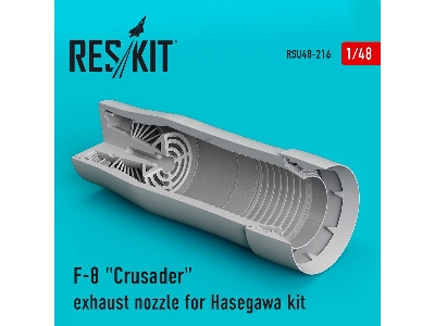 F-8 Crusader Exhaust Nozzle For Hasegawa Kit - image 2