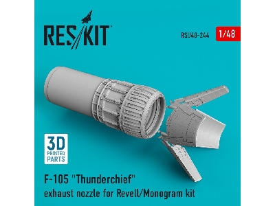 F-105 Thunderchief Exhaust Nozzle For Revell/Monogram Kit - image 1