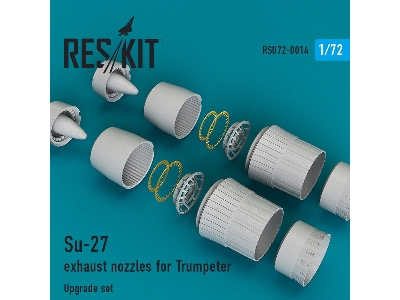 Su-27 Exhaust Nozzles For Trumpeter - image 1