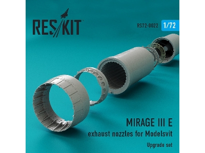 Mirage Iii E Exhaust Nozzles For Modelsvit - image 1