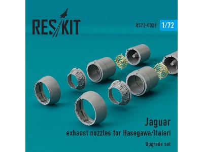 Jaguar Exhaust Nozzles For Hasegawa/Italleri - image 1