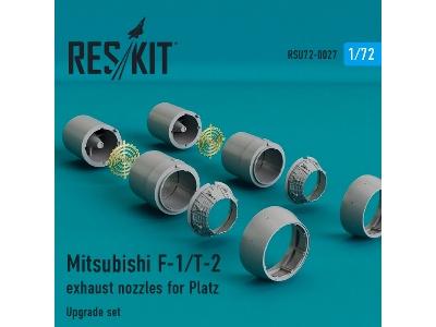 Mitsubishi F-1/T-2 Exhaust Nozzles For Platz - image 1