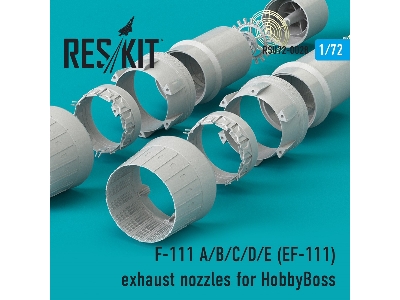 F-111 A/B/C/D/E (Ef-111) Exhaust Nozzles For Hasegawa Kit - image 1
