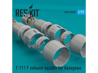 F-111 F Exhaust Nozzles For Hasegawa Kit - image 1
