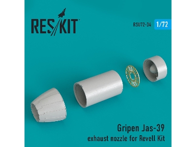 Gripen Jas-39 Exhaust Nozzle For Revell Kit - image 1