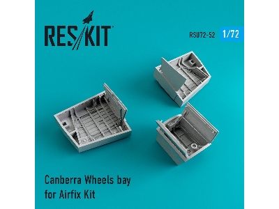 Canberra Wheels Bay For For Airfix Kit - image 1