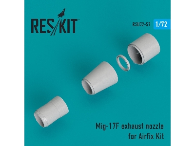 Mig-17f Exhaust Nozzle For Airfix Kit - image 1