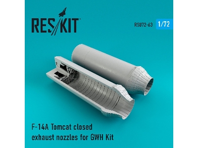 F-14a Tomcat Closed Exhaust Nozzles For Gwh Kit - image 1