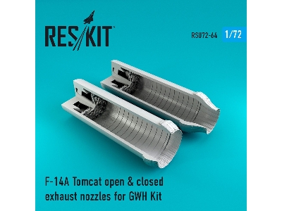 F-14a Tomcat Open & Closed Exhaust Nozzles For Gwh Kit - image 1