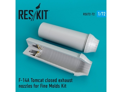 F-14a Tomcat Closed Exhaust Nozzles For Fine Molds Kit - image 1