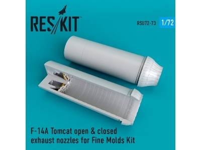 F-14a Tomcat Open & Closed Exhaust Nozzles For Fine Molds Kit - image 1
