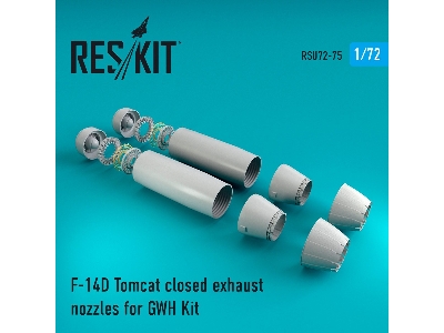 F-14d Tomcat Closed Exhaust Nozzles For Gwh Kit - image 1