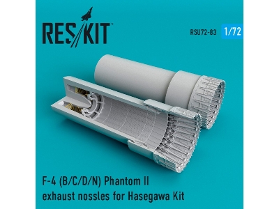 F-4 Phantom Ii (B/C/D/N) Exhaust Nossles For Hasegawa Kit - image 1