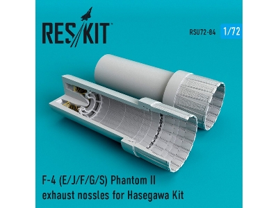 F-4 Phantom Ii (E/J/F/G/S) Exhaust Nossles For Hasegawa Kit - image 1
