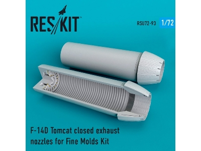 F-14d Tomcat Closed Exhaust Nozzles For Fine Molds Kit - image 1