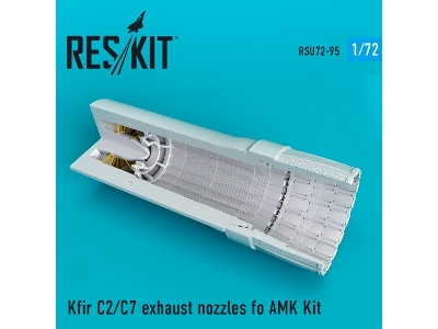 Kfir C2/C7 Exhaust Nozzles Fo Amk Kit - image 1