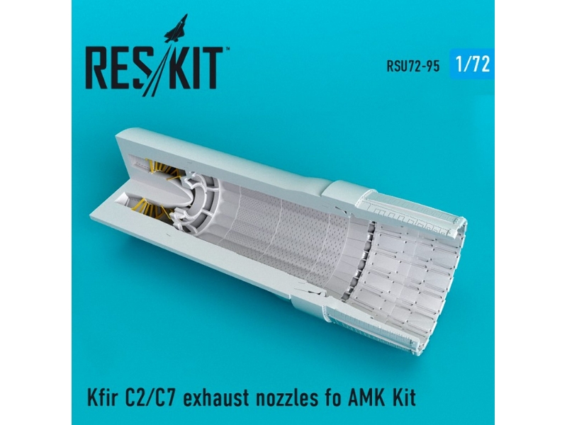 Kfir C2/C7 Exhaust Nozzles Fo Amk Kit - image 1