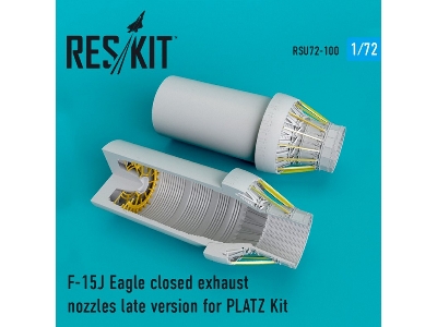 F-15j Eagle Closed Exhaust Nozzles Platz Kit - image 1