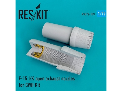 F-15 I/K Open Exhaust Nozzles For Gwh Kit - image 1