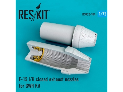 F-15 I/K Closed Exhaust Nozzles For Gwh Kit - image 1