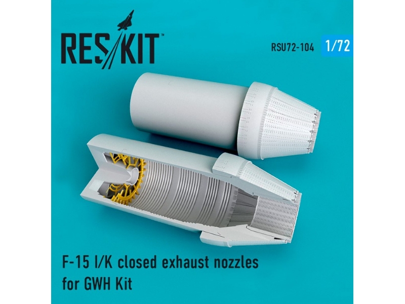 F-15 I/K Closed Exhaust Nozzles For Gwh Kit - image 1