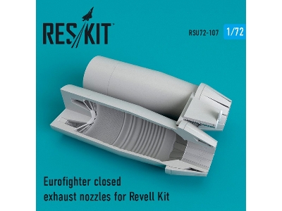 Eurofighter Closed Exhaust Nozzles For Revell Kit - image 1