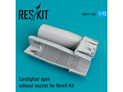 Eurofighter Open Exhaust Nozzles For Revell Kit - image 1