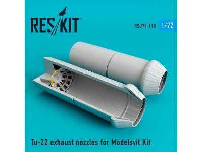 Tu-22 Exhaust Nozzles For Modelsvit Kit - image 1