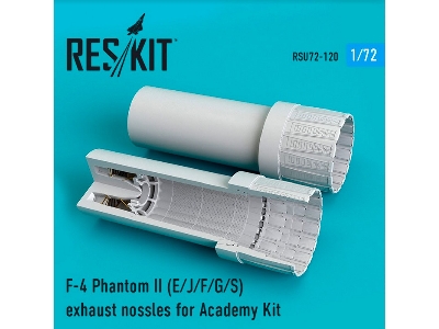 F-4 Phantom Ii E/ J/ F/ G/ S Exhaust Nossles For Academy Kit - image 1