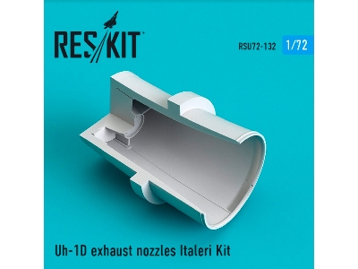 Uh-1d Exhaust Nozzles Italeri Kit - image 1