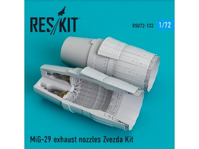 Mig-29 Exhaust Nozzles Zvezda Kit - image 1