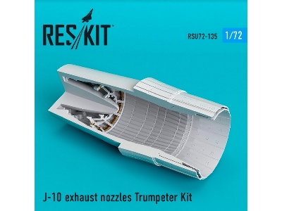 J-10 Exhaust Nozzles Trumpeter Kit - image 1