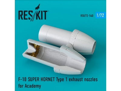 F-18 Super Hornet Type 1 Exhaust Nozzles For Academy - image 1