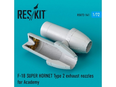 F-18 Super Hornet Type 2 Exhaust Nozzles For Academy - image 1