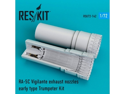 Ra-5c Vigilante Exhaust Nozzles Early Type For Trumpeter Kit - image 1