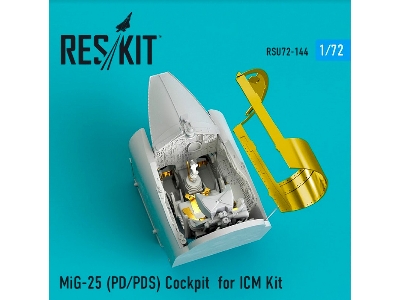 Mig-25 Pd/ Pds Cockpit For Icm Kit - image 1