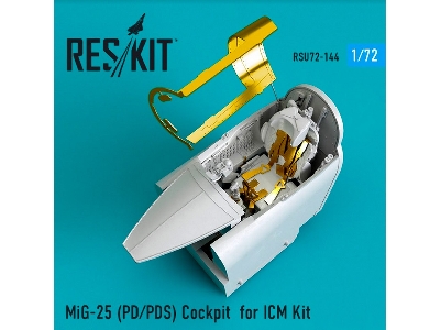 Mig-25 Pd/ Pds Cockpit For Icm Kit - image 2